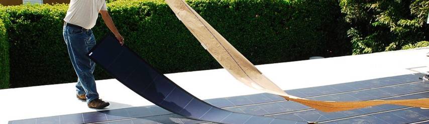 pannello solare flessibile arrotolabile tecnologia solare
