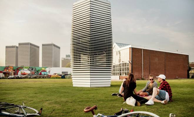 smog free project purificatore d'aria edifici ecologici